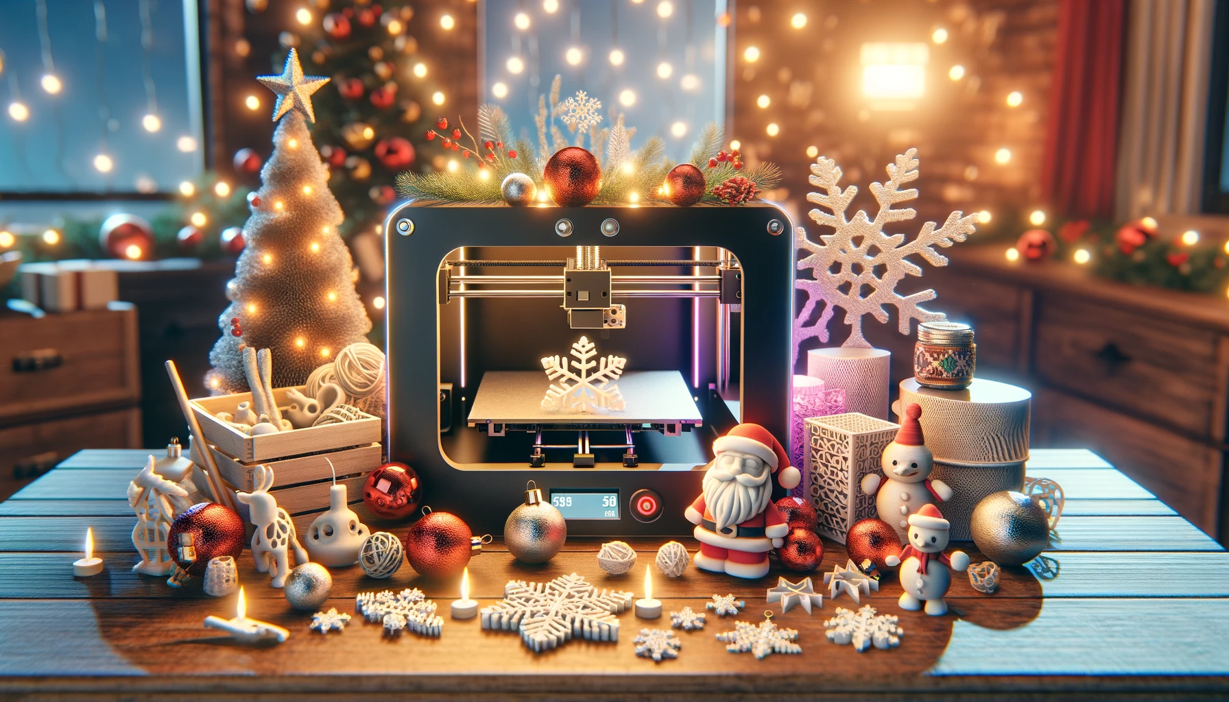 Weihnachten bei Reents Technologies GmbH aus Schenefeld bei Hamburg - 3D Druck und CAD Design